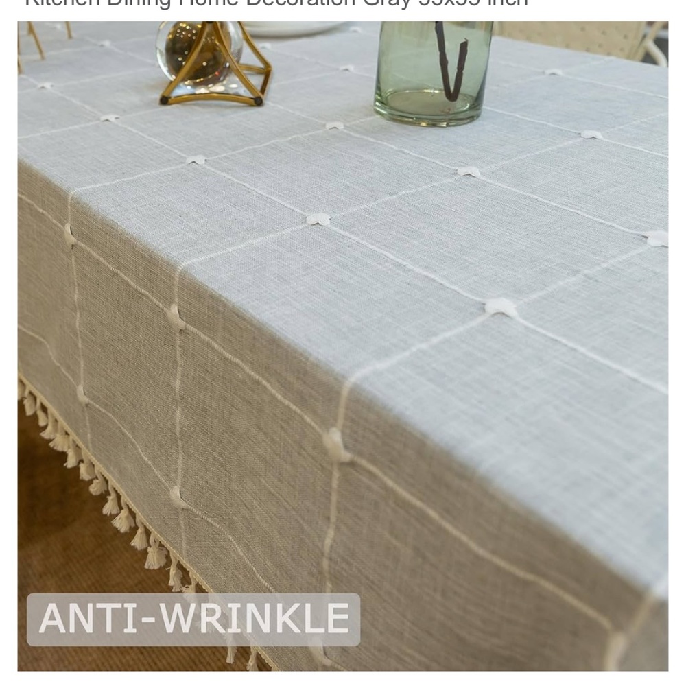 Rustic Boho Table Cloth - Picture 3 of 7